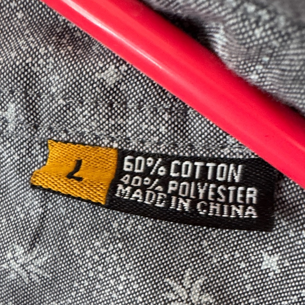 Howler Brothers Charcoal Patterned Button Down Sh… - image 4